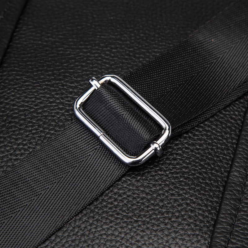Men's Handbags Cowhide Genuine Leather Business Briefcase Retro Men's Computer Bags