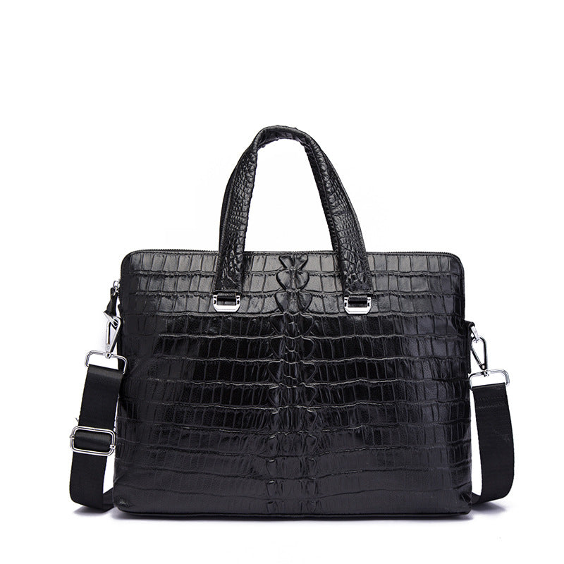 Men's handbag cowhide genuine leather business briefcase men computer bag