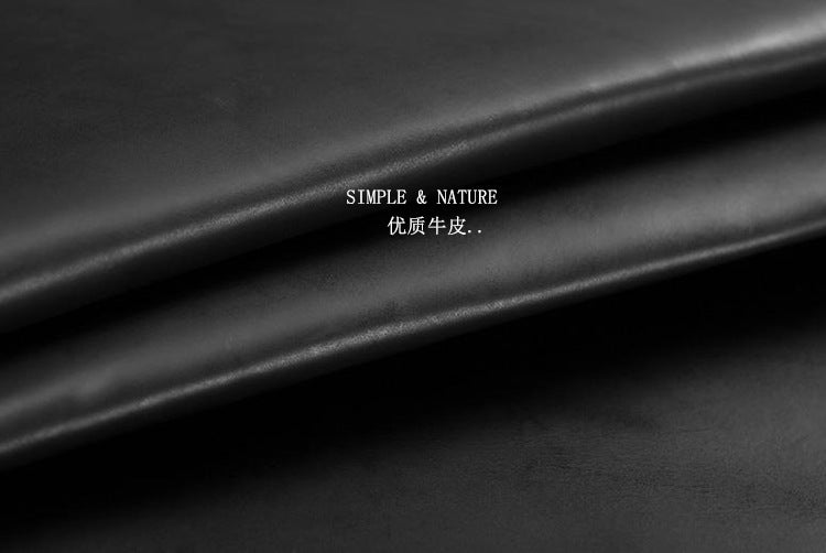 Men's Rucksack Original Handmade Genuine Cowhide Leather Simple Casual Computer Bag Large Capacity Travel Bag for Men