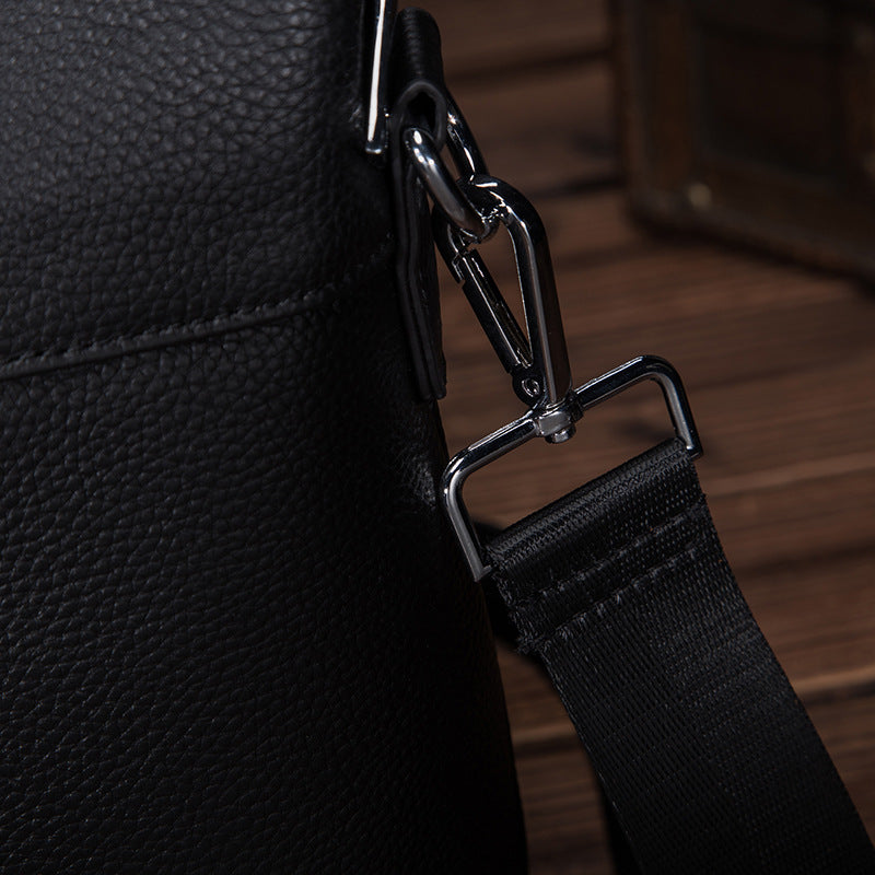Men's Handbag Briefcase Cowhide Genuine Leather Business Men Computer Bag