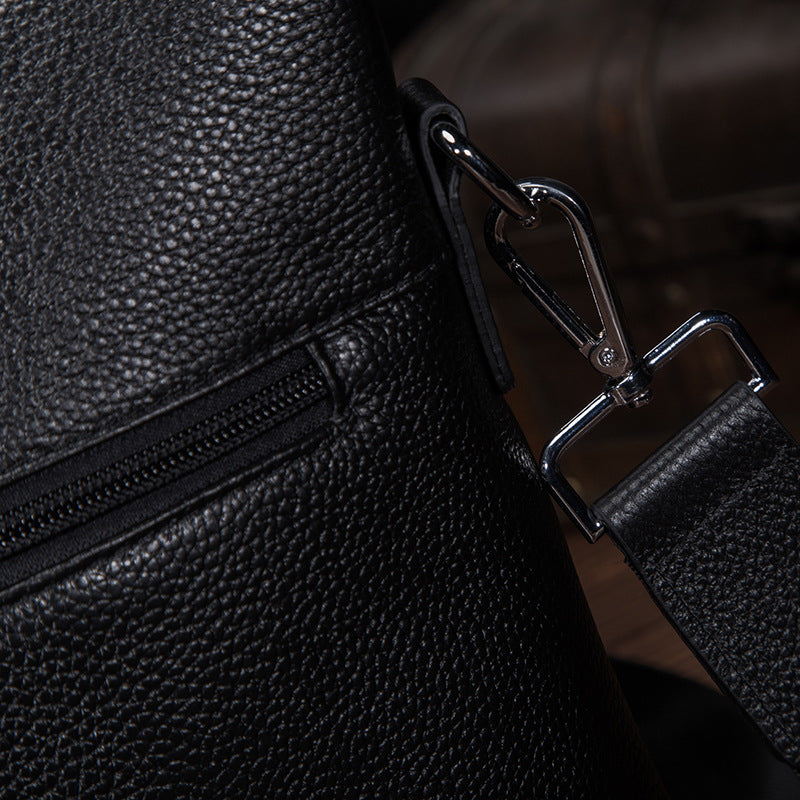 Men's Handbag Cowhide Genuine Leather Briefcase Business Men Computer Bag