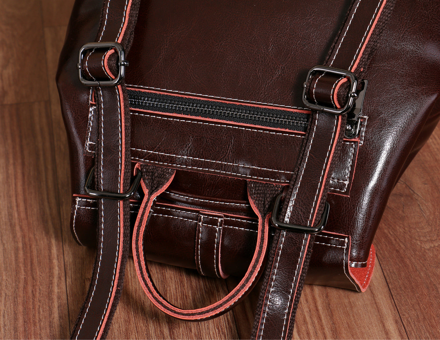 Women's Bags Genuine Leather Fashion School Bags Casual Rucksacks that go with anything