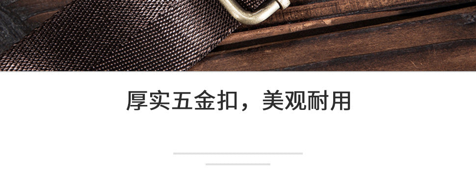 Men's Bust Bag Genuine Cowhide Leather Retro Outdoor Travel Versatile Men's Crossbody Bag