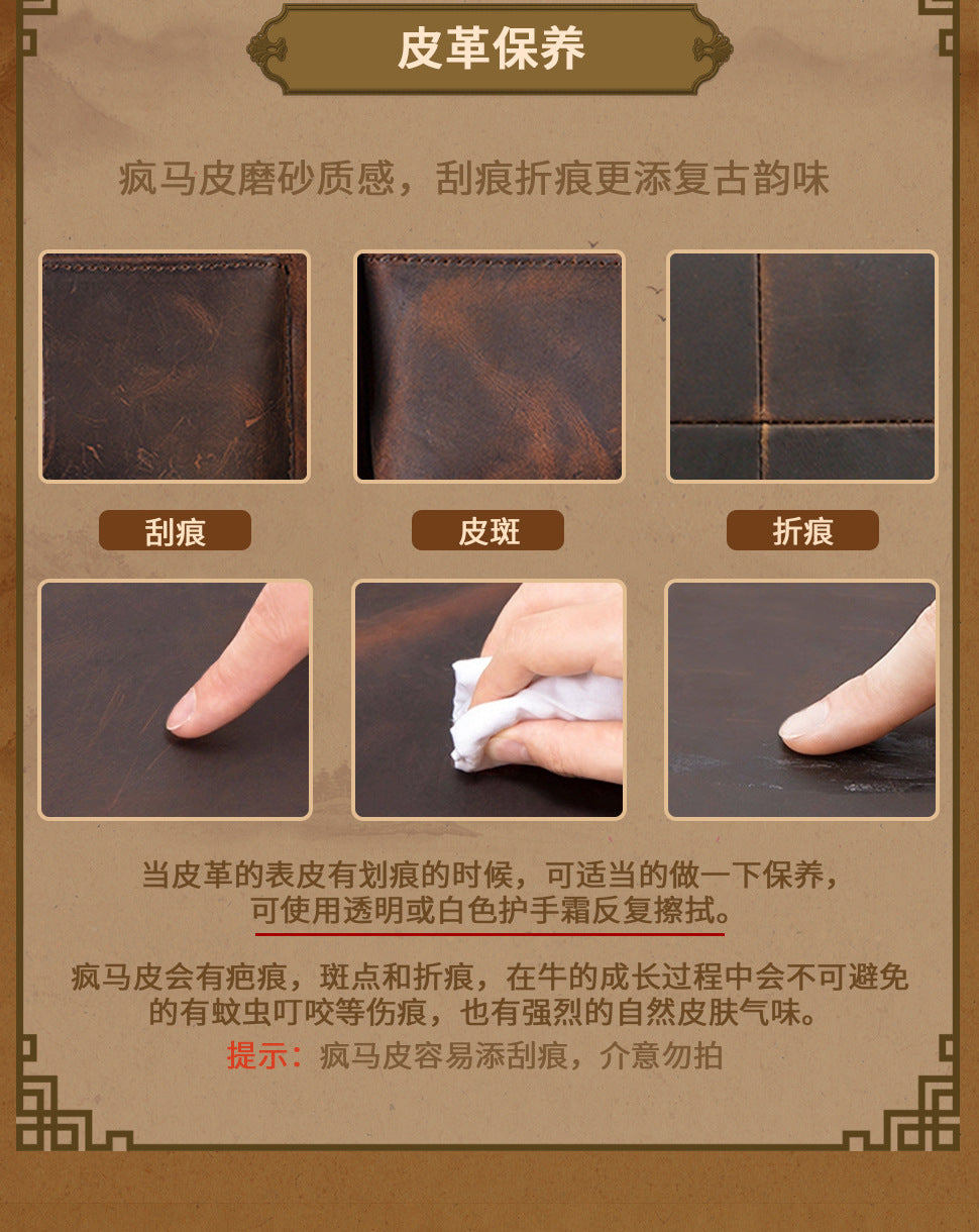 Men's handbag genuine cowhide leather business briefcase men's computer bag