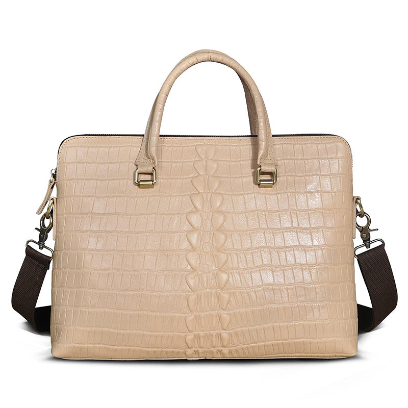 Men's handbag cowhide genuine leather business briefcase men computer bag