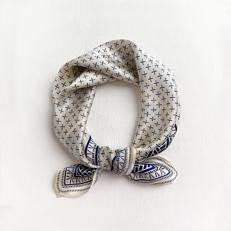 Silk scarf fashion scarf thin muffler decorating elegant temperament neckerchief