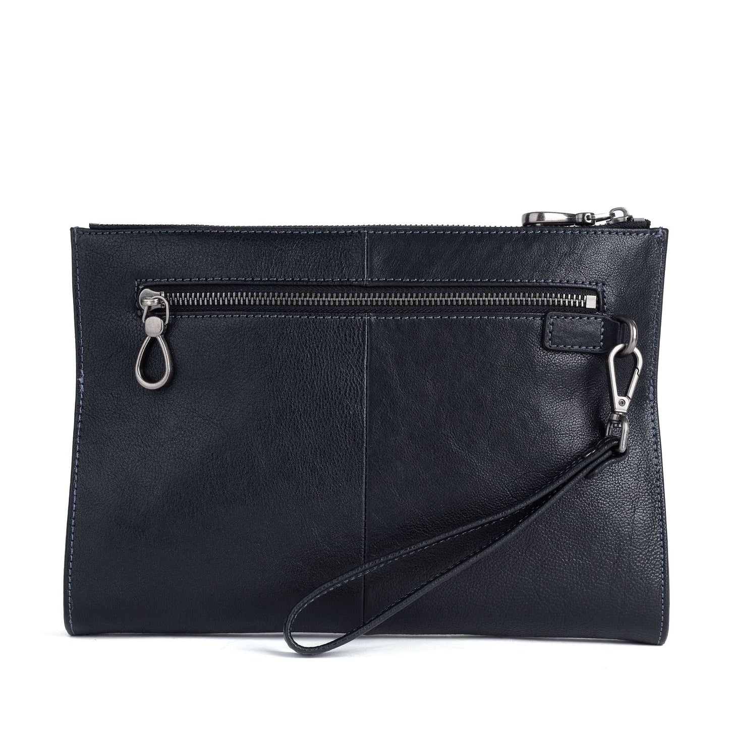 Men's Clutch Bag Genuine Cowhide Leather Retro Casual Men's Handbag