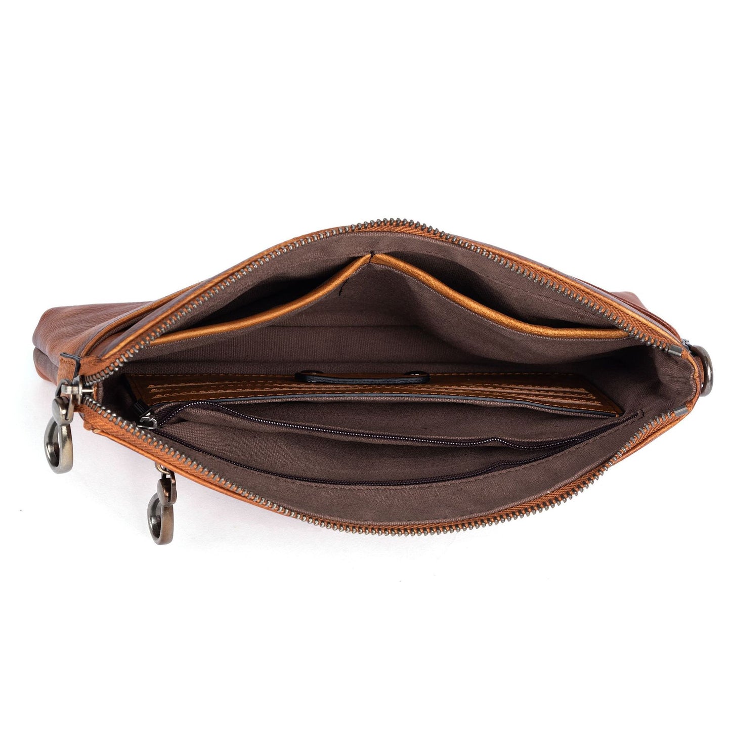 Men's Clutch Bag Genuine Cowhide Leather Casual Men's Handbag
