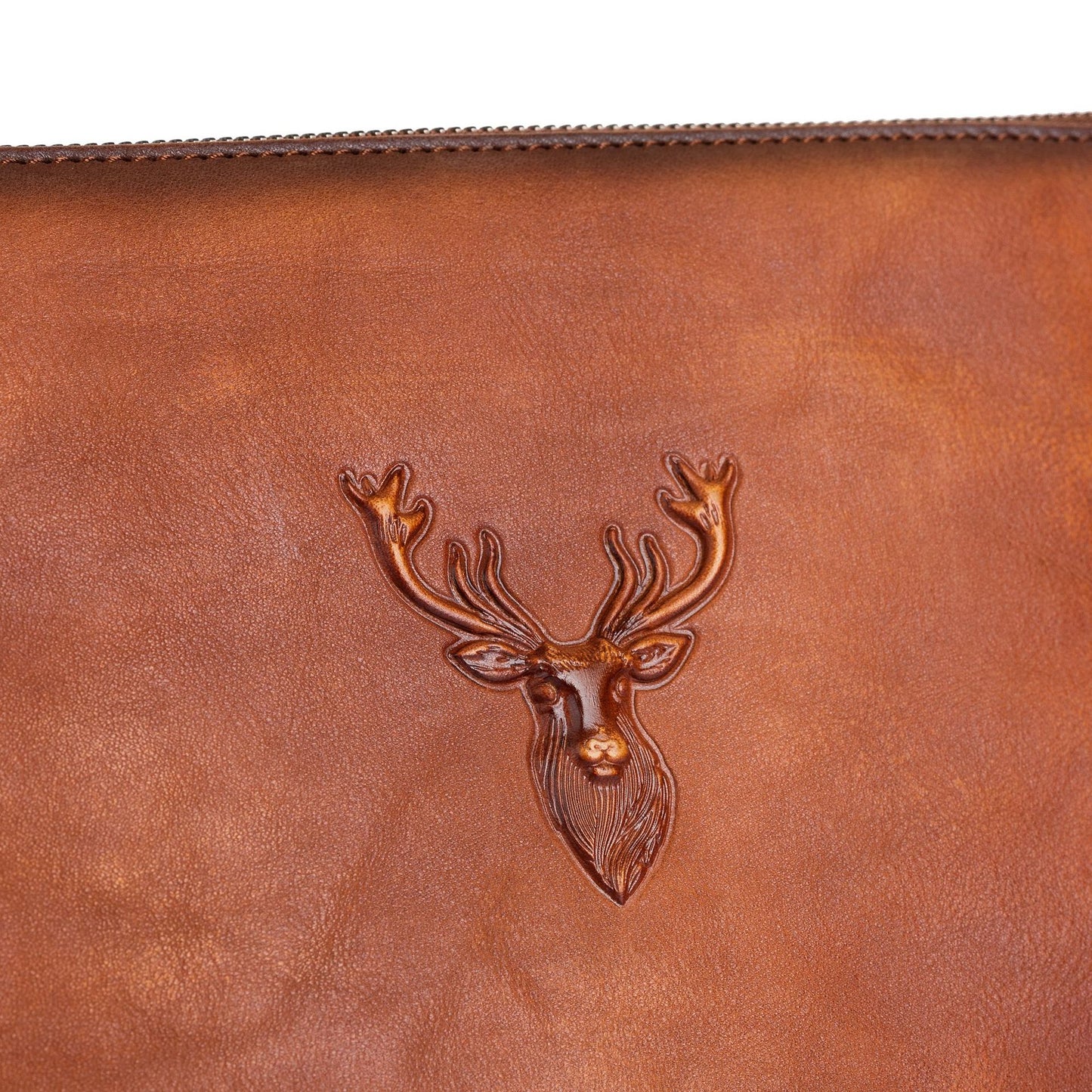 Men's Clutch Bag Genuine Cowhide Leather Retro Casual Men's Handbag