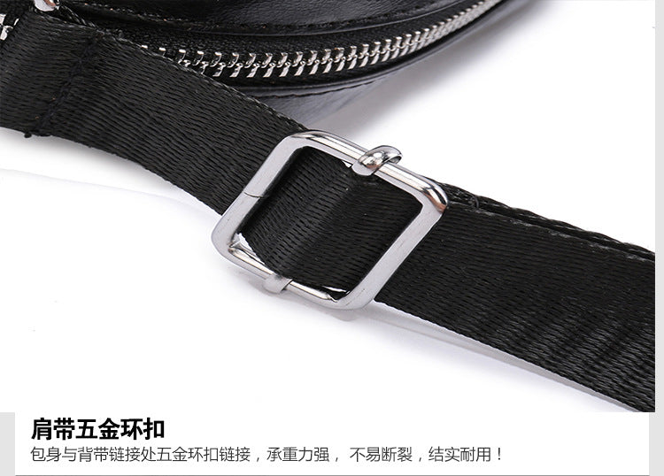 Men's Shoulder Bag Genuine Cowhide Leather Casual Sports Men's Crossbody Bag Briefcase