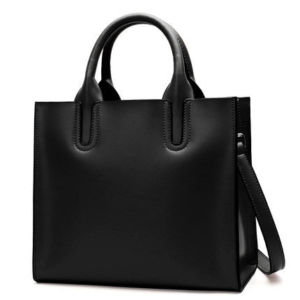 Women's bag just like the star Genuine leather fashion handbag crossbody bag Cowhide simple shoulder bag that goes with anything. Pochette