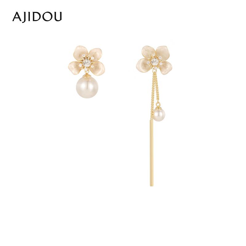 AJIDOU 甘い上品おしゃれなフラワーイヤリング贈り物