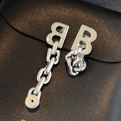 B Chain Long Earrings Women's Temperament Luxury Earrings that Disdain Luxury
