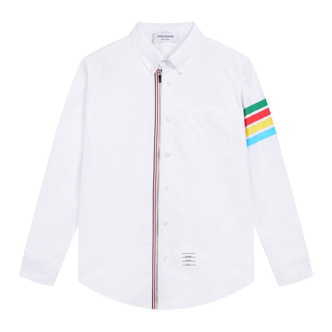 TBファッション長袖 シャツ カジュアル おしゃれ上着 SY0796