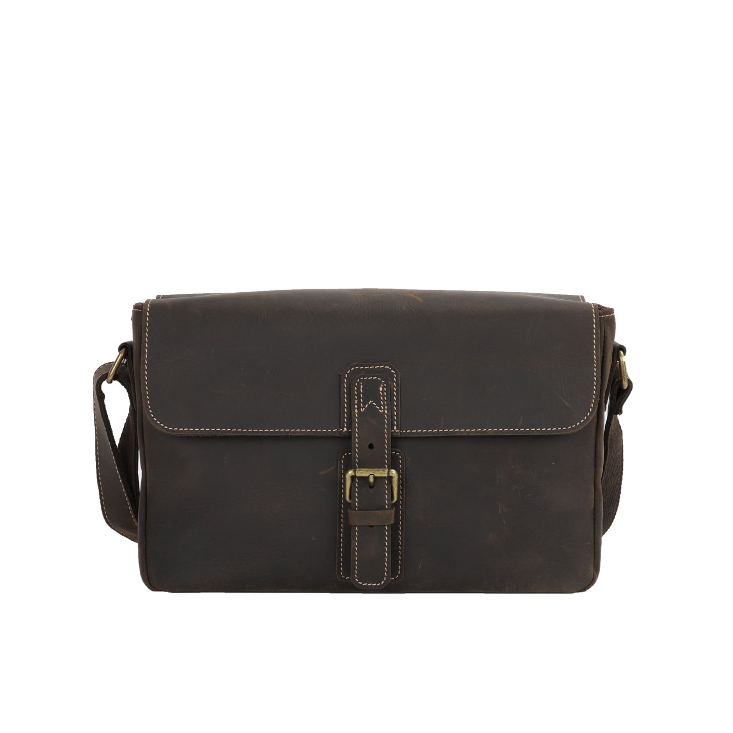 Men's Shoulder Bag Handmade Original Cowhide Casual Messenger Bag Crossbody Bag for Men