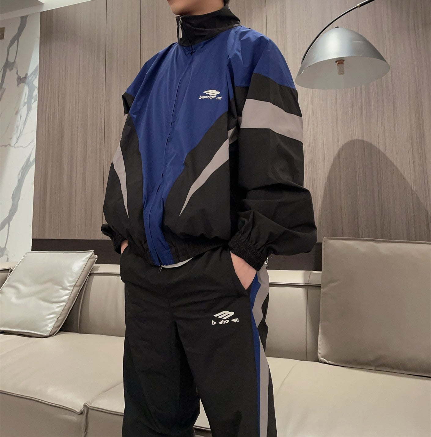 BLファッション長袖 クールカジュアル おしゃれ上着ズボンセット 運動セット SY0508