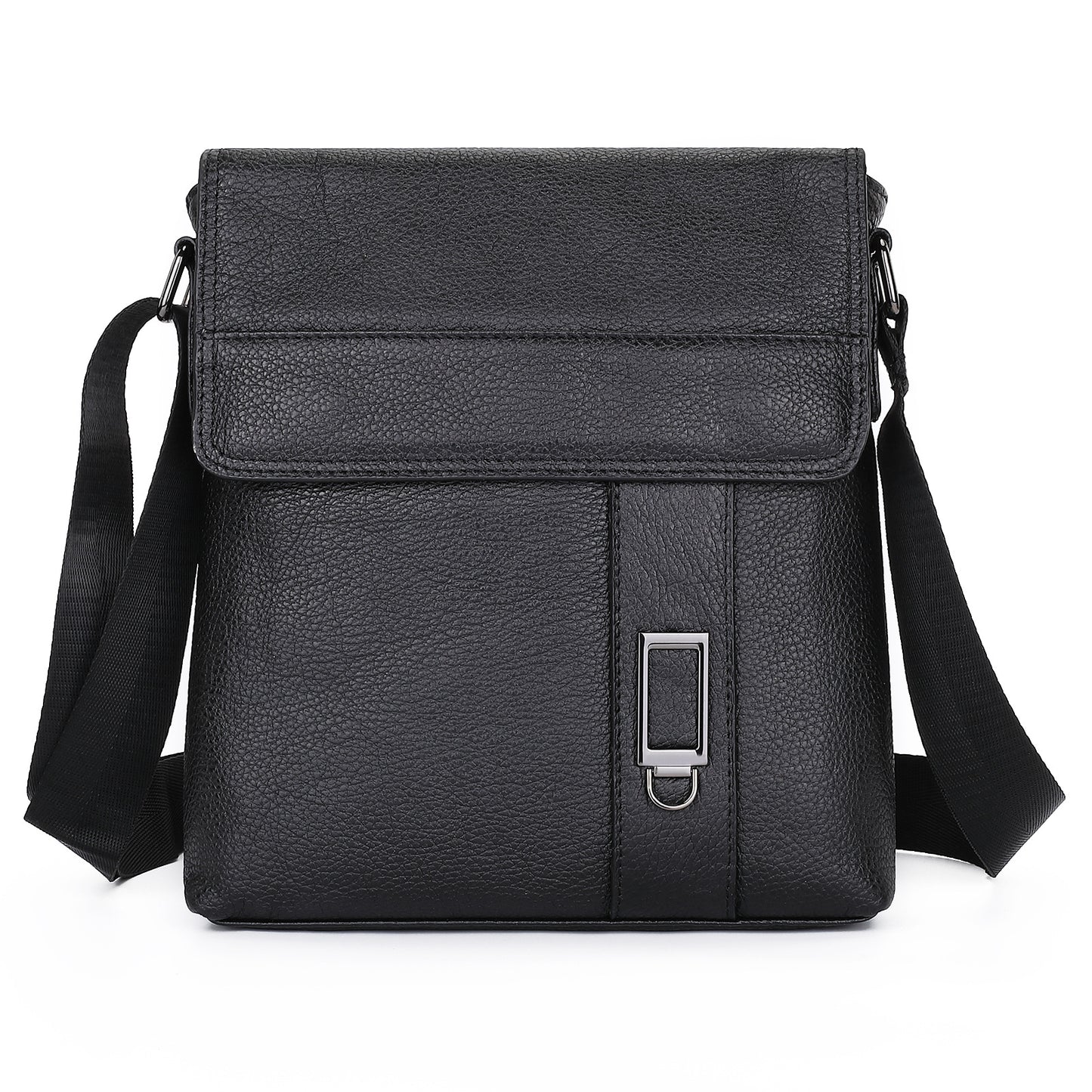 Men's Shoulder Bag Genuine Cowhide Leather Casual Fashion Men Crossbody Bag