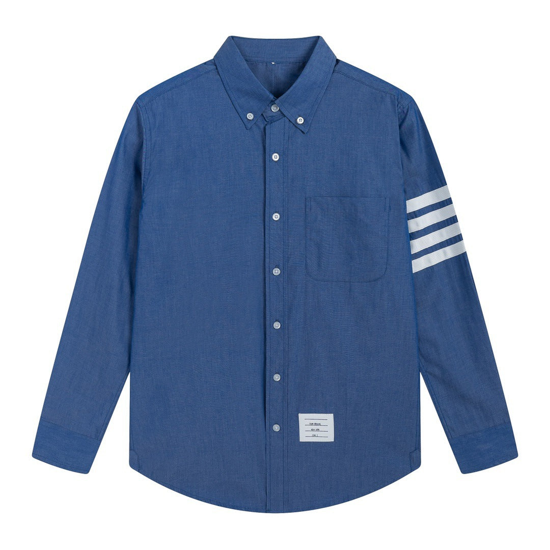 TBファッション長袖 シャツ カジュアル おしゃれ上着 SY0797