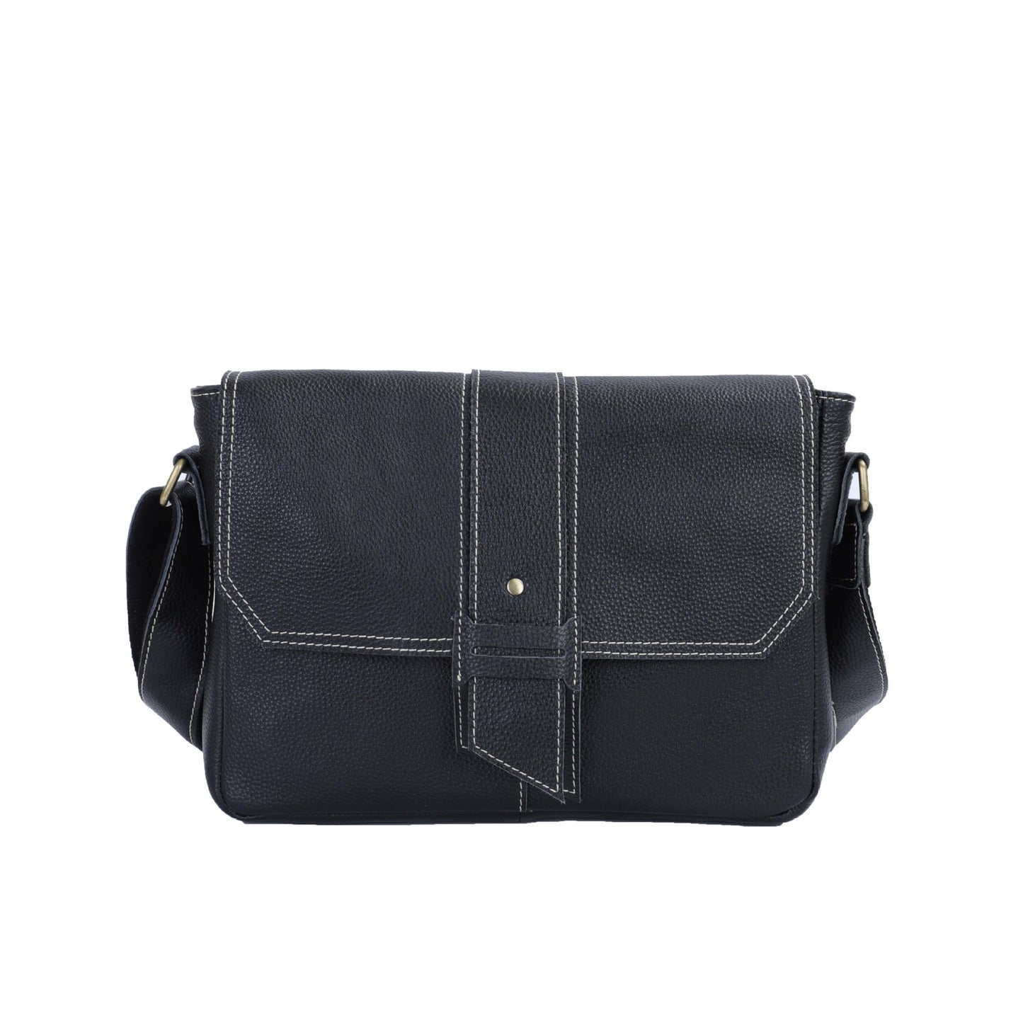 Men's Shoulder Bag Cowhide Retro Men's Crossbody Bag Messenger Bag