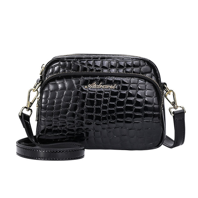 Women's Bag Genuine Leather Jewel Pattern Bag Fashion Crossbody Bag Retro High Quality Shoulder Bag.Pochette