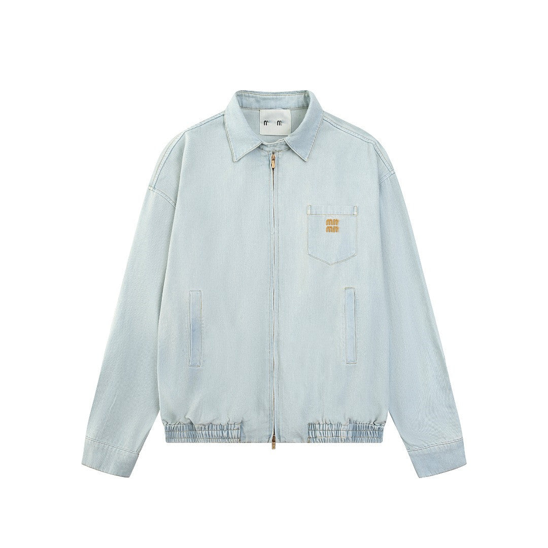 MIUMIU長袖ジャケット クールカジュアル おしゃれ上着 SY0388