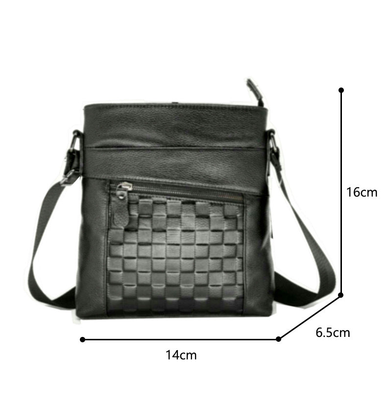 Men's Shoulder Bag Cowhide Wear-resistant Casual Fashion Male Crossbody Bag