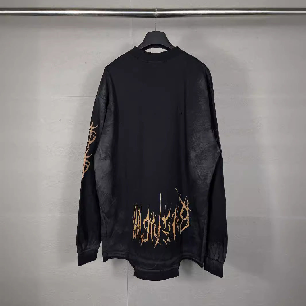 BLファッション長袖tシャツ おしゃれ上着 クールカジュアル ロングtシャツSY0937