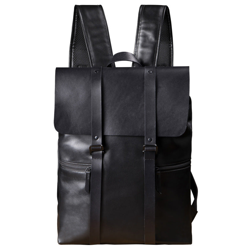 Men's backpack handmade cowhide genuine leather high quality large capacity casual business computer bag fashion men travel bag