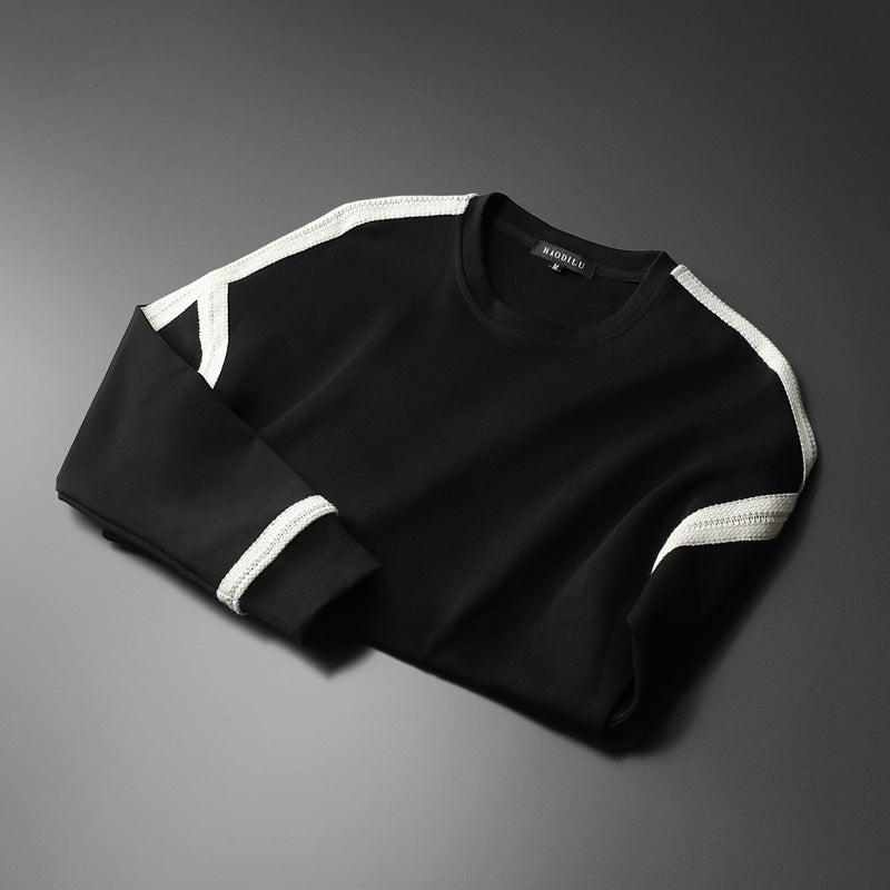 メンズファッション長袖tシャツ おしゃれ上着 クールカジュアル ロングtシャツ プルオーバー SY0063
