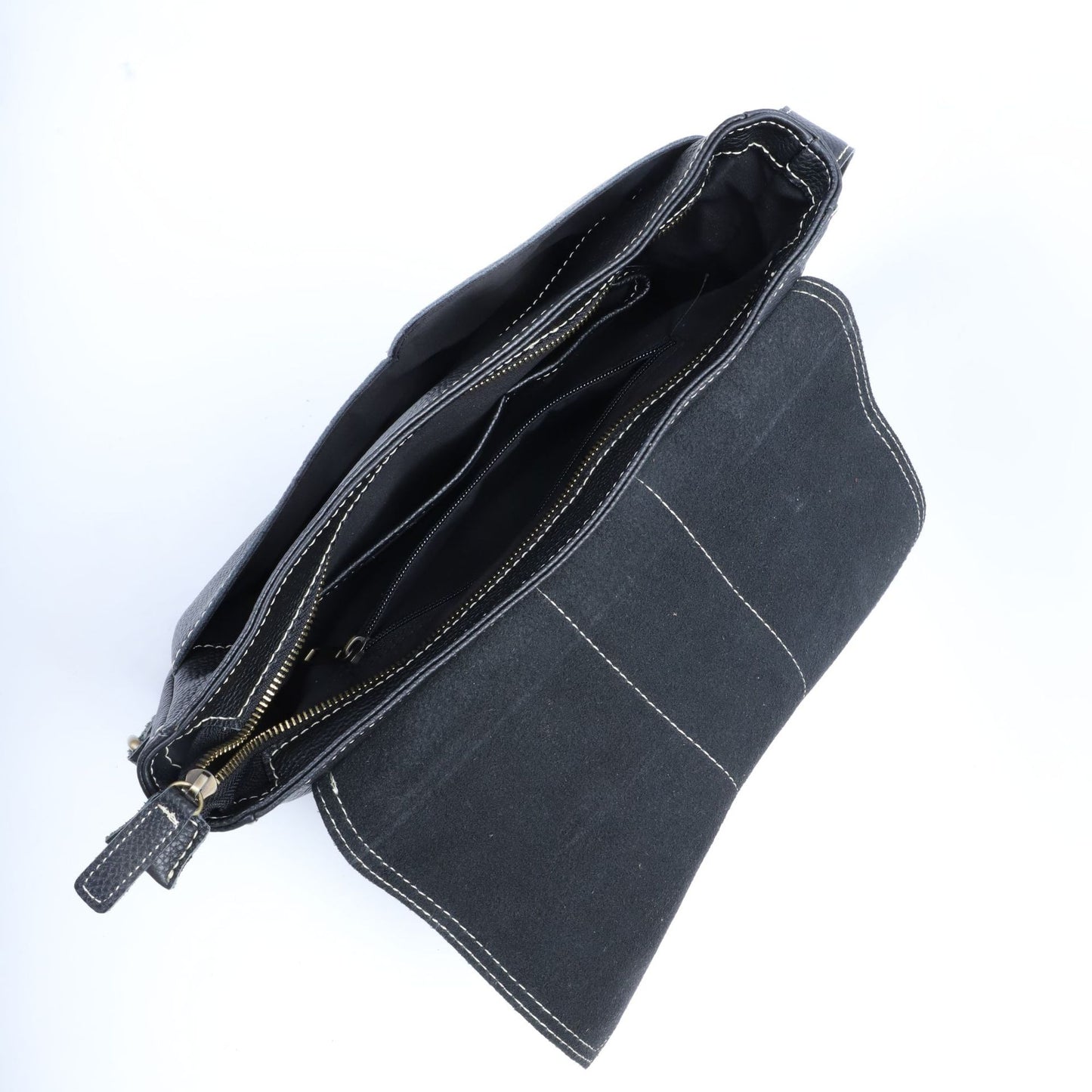 Men's Shoulder Bag Cowhide Retro Men's Crossbody Bag Messenger Bag
