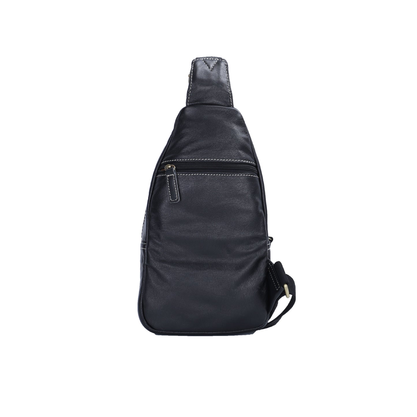 Men's Bust Bag Shoulder Bag Cowhide Crocodile Crest Retro Casual Crossbody Bag for Men
