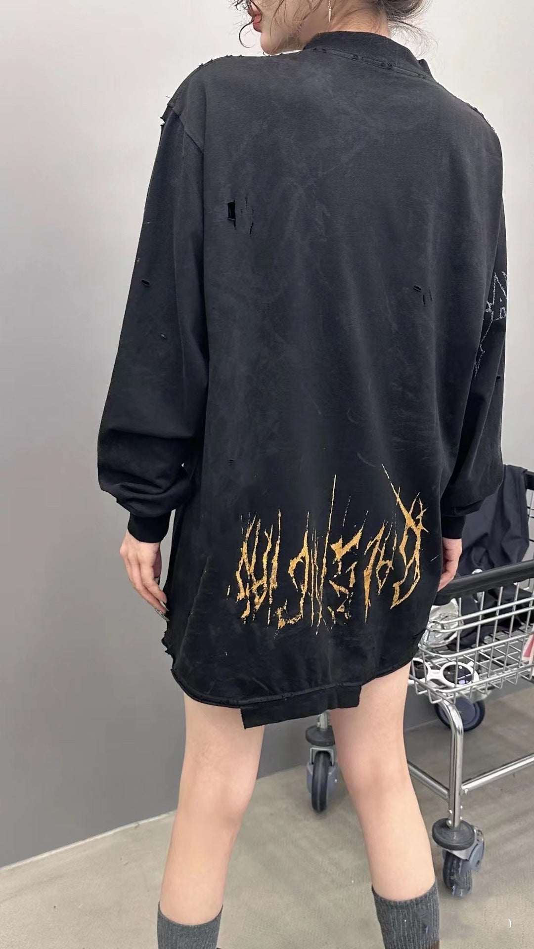 BLファッション長袖tシャツ おしゃれ上着 クールカジュアル ロングtシャツSY0937