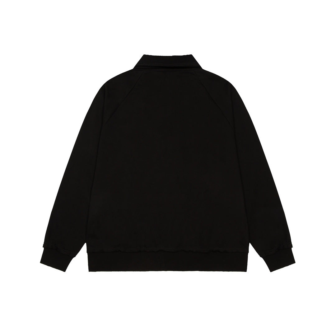 MIUMIU長袖ポロシャツ おしゃれ上着 クールカジュアル ロングtシャツ プルオーバー SY0340