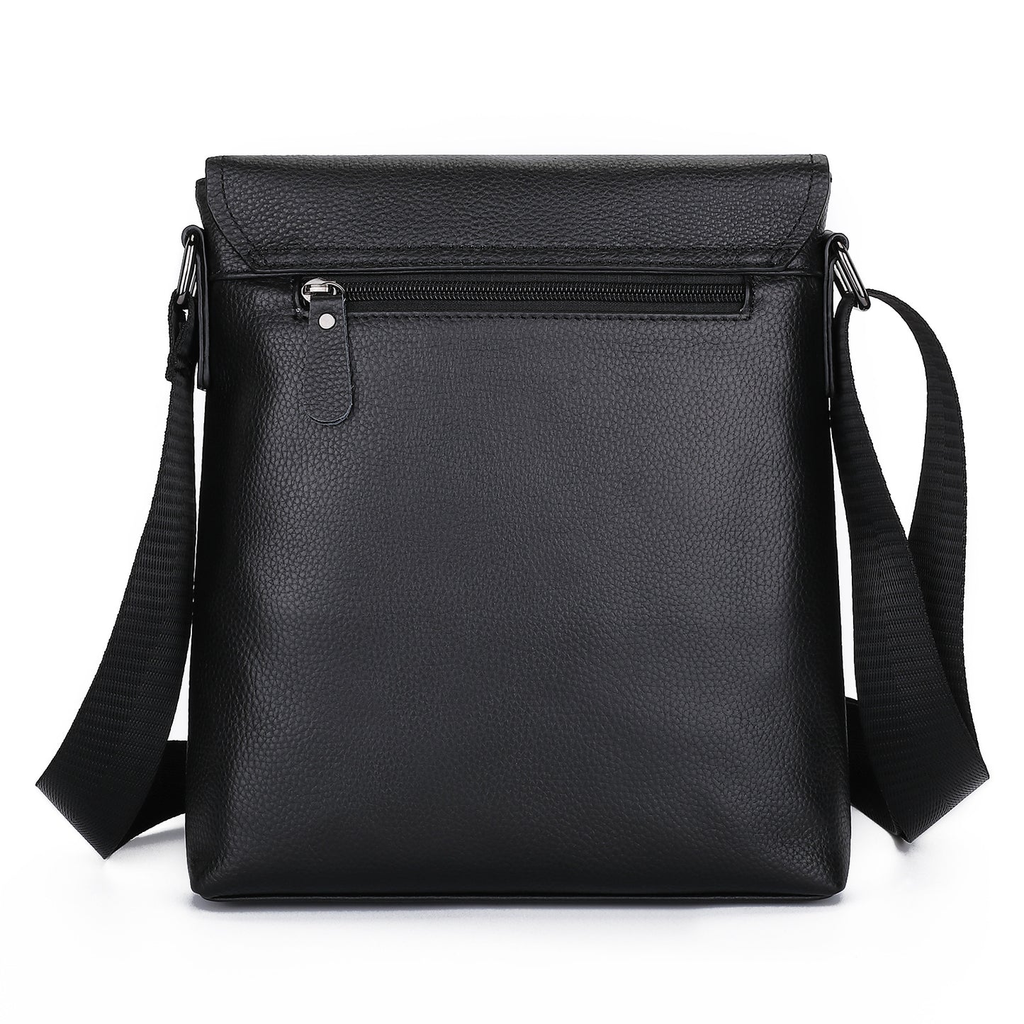 Men's Shoulder Bag Genuine Cowhide Leather Korean Fashion Business Casual Crossbody Bag for Men
