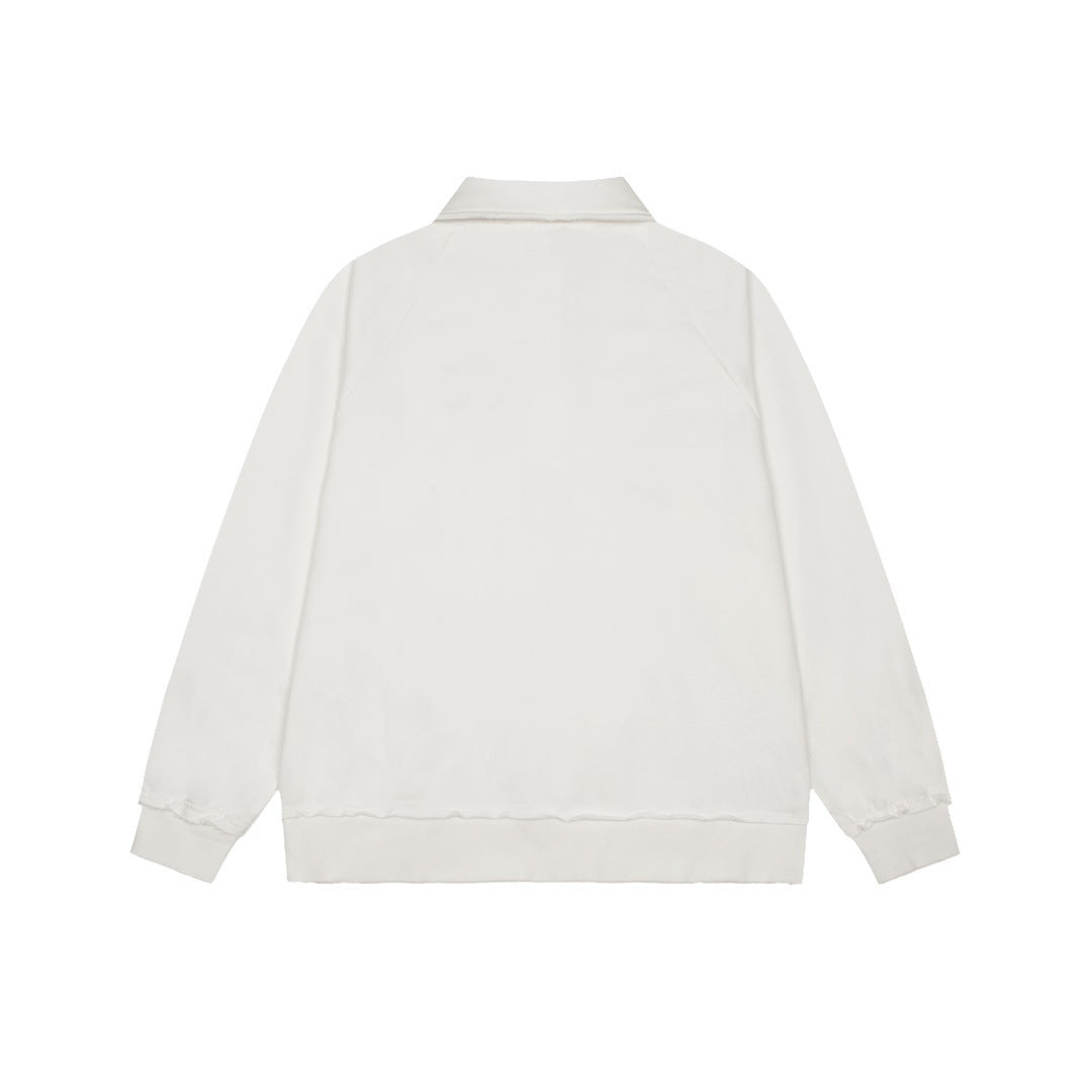 MIUMIU長袖ポロシャツ おしゃれ上着 クールカジュアル ロングtシャツ プルオーバー SY0340