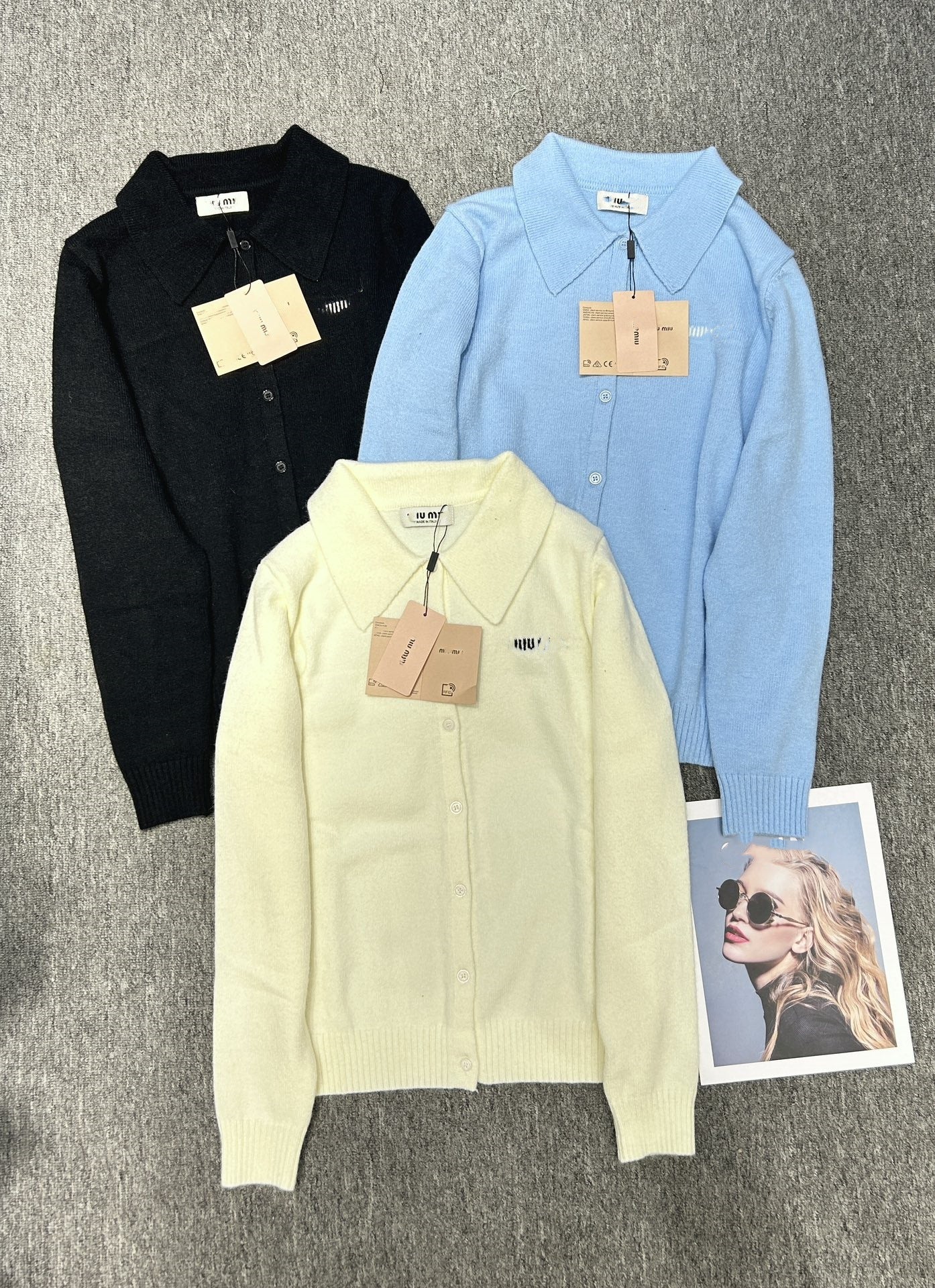 MIUMIU長袖セーターカジュアル おしゃれ上着 SY0673