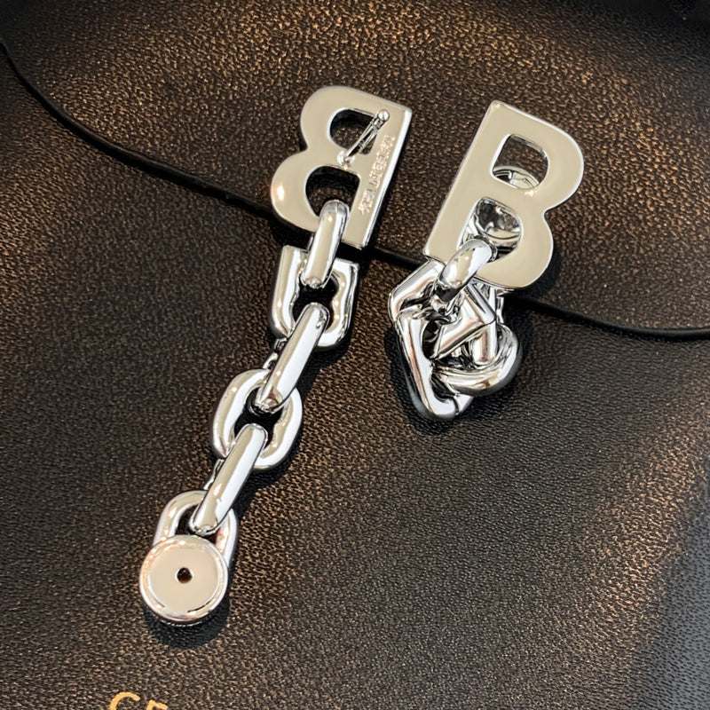 B Chain Long Earrings Women's Temperament Luxury Earrings that Disdain Luxury