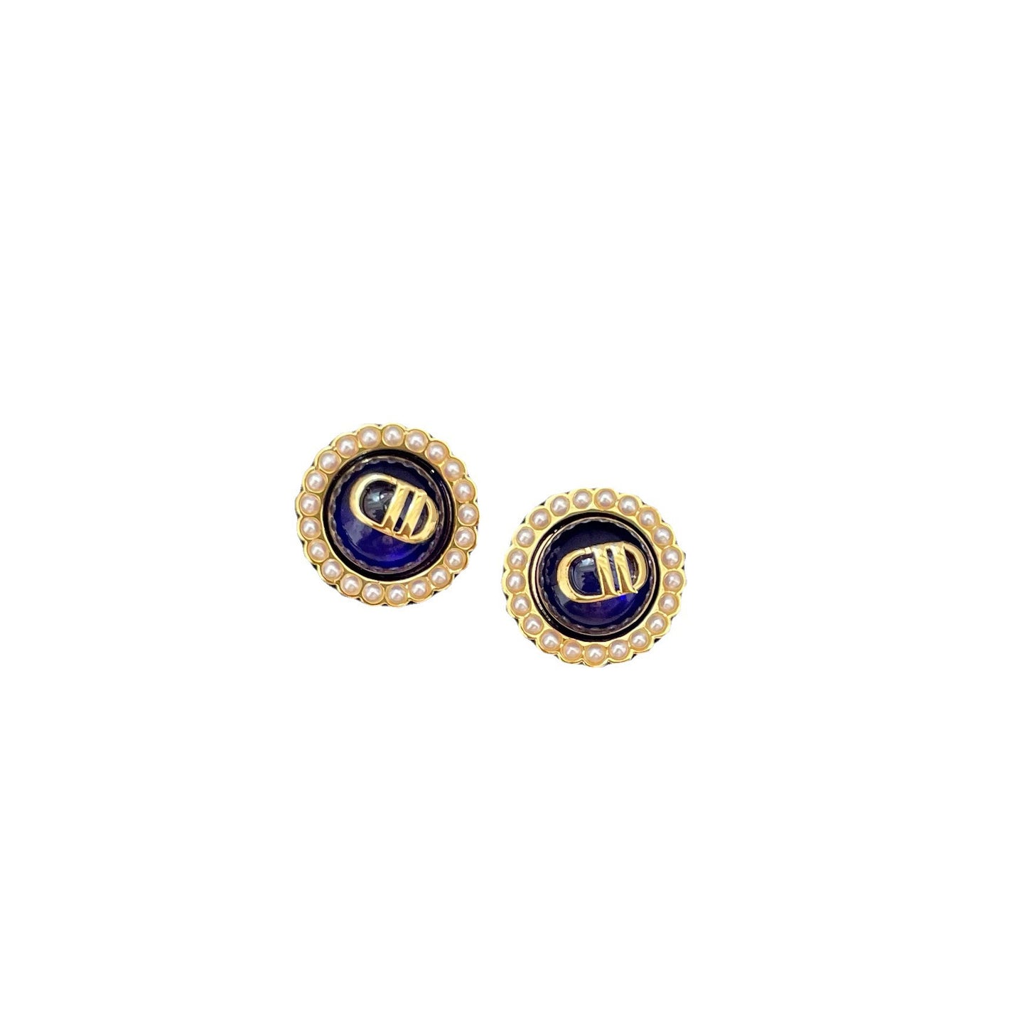 Pearl earrings women's fashion simple earrings that go with anything
