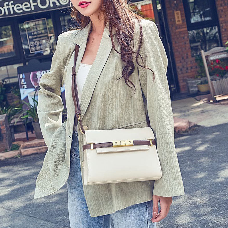 Women's Bag Genuine Leather Bag Single Crossbody Bag Fashion Luxury Elegant Commuting Shoulder Bag.Pochette