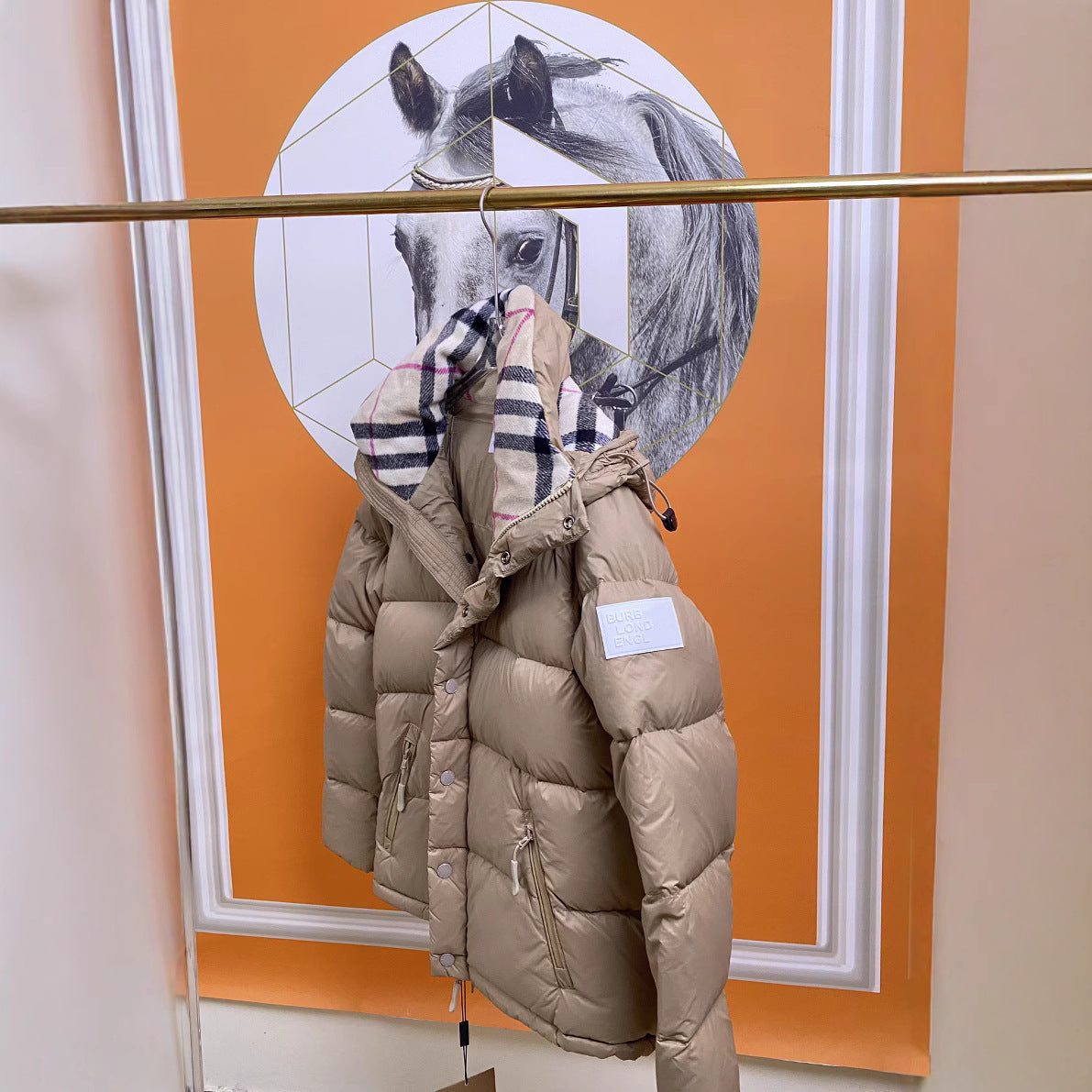 BLファッション長袖ダウンジャケットあたたかい カジュアル おしゃれ上着 SY0914