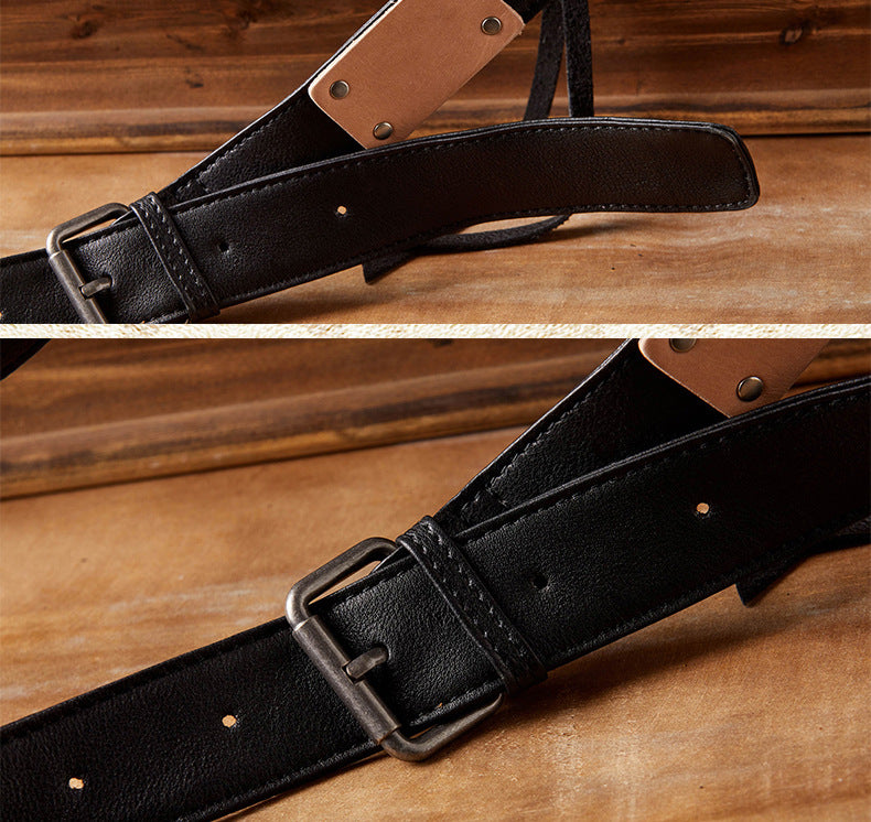 Men's Shoulder Bag Made of Genuine Cowskin Leather Handmade Retro Casual Fashion Large Capacity Crossbody Bag for Men