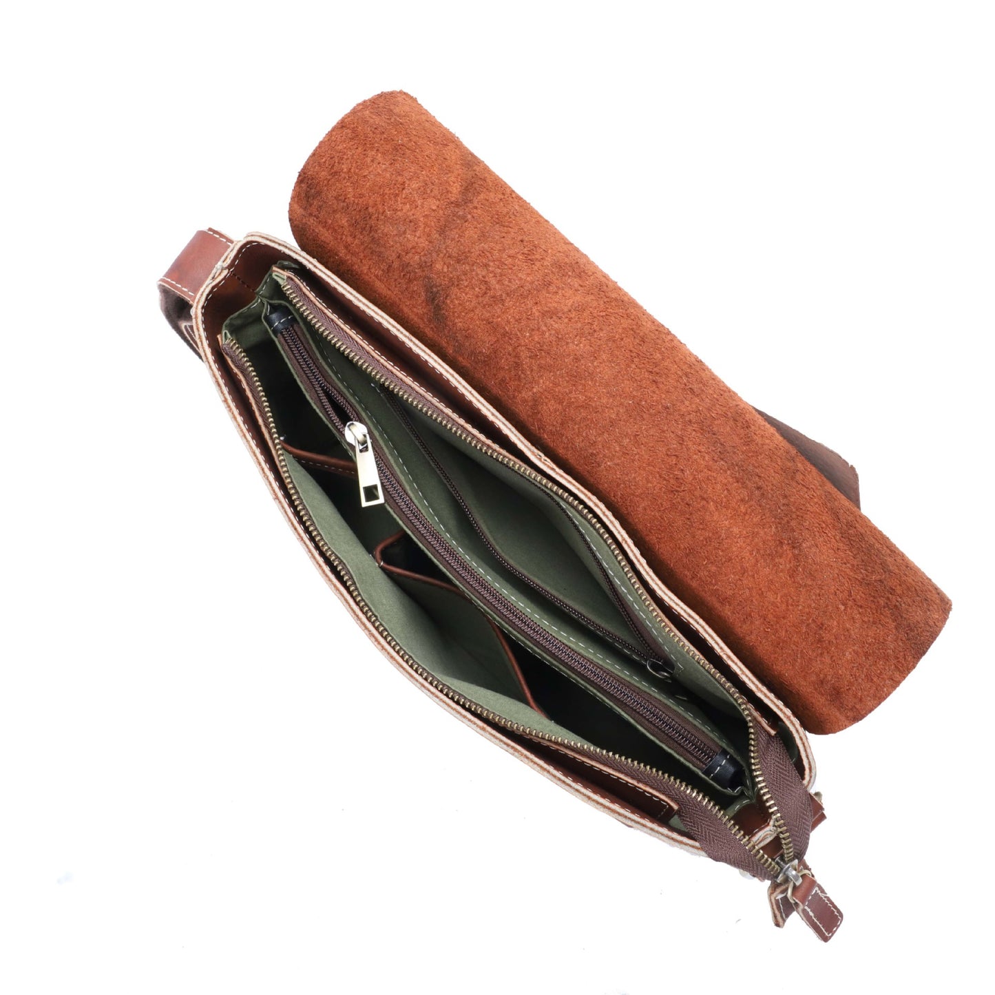 Men's Shoulder Bag Genuine Cowhide Leather Luxury Fashion Business Casual Messenger Bag Crossbody Bag for Men