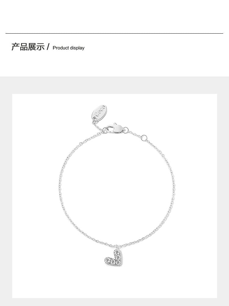 DODOGOGO ハートブレスレット女性ファッション洗練されたハンドリングアクセサリープレゼント