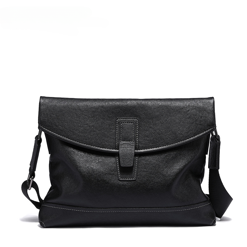 Men's Shoulder Bag Sports Bag Genuine Cowhide Leather Casual Crossbody Bag Backpack