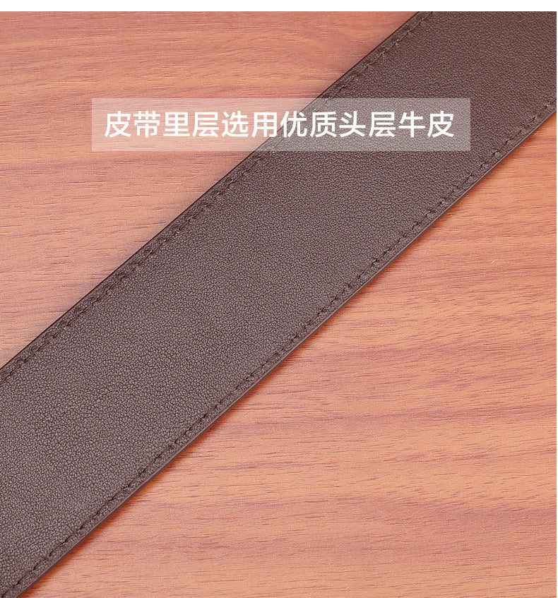 Thai Siamese Crocodile Skin Belt Men's Genuine Leather Business Casual Men's Belt Gift Present