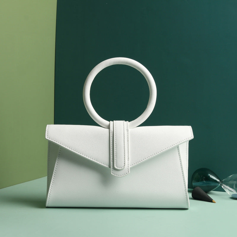 Women's Handbag Bracelet Bag Shoulder Bag Crossbody Bag Genuine Leather Fashion