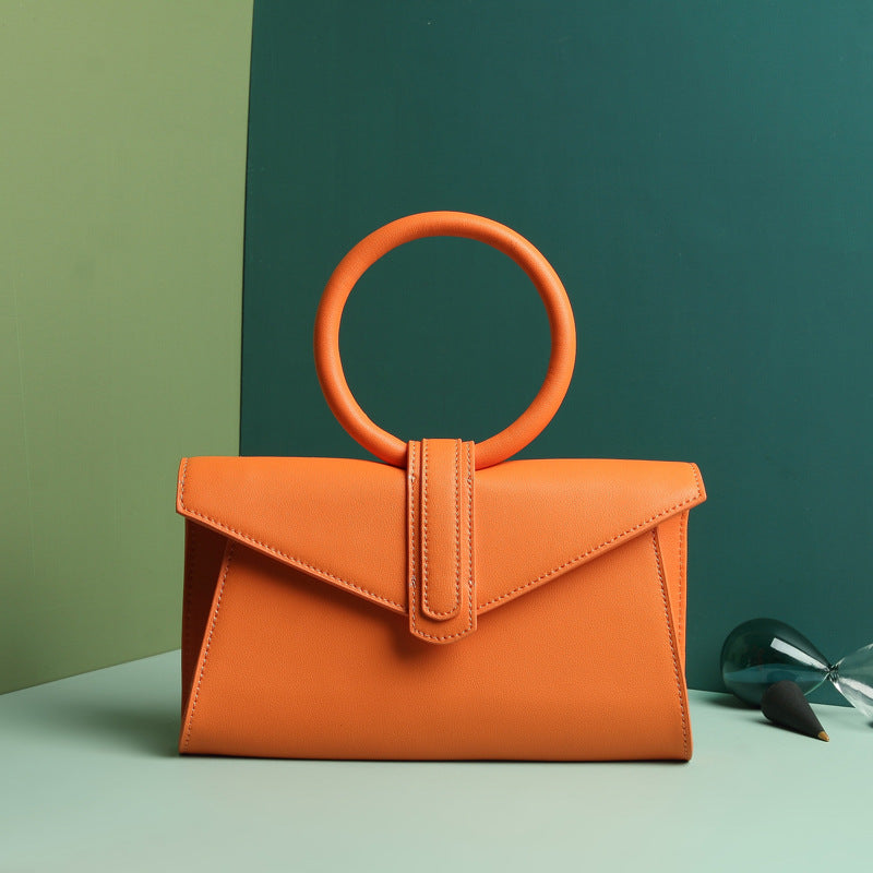 Women's Handbag Bracelet Bag Shoulder Bag Crossbody Bag Genuine Leather Fashion