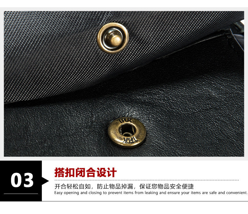 Men's Short Wallet Cowhide Genuine Leather RFID Card Holder Retro Men's Wallet Card Bag