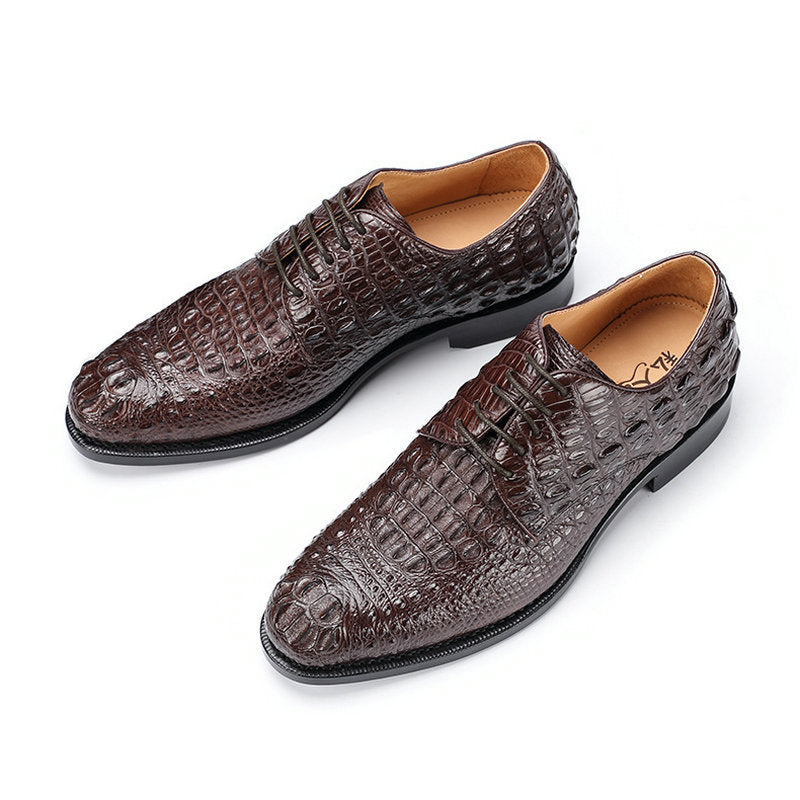 Crocodile leather genuine leather men's leather shoes business formal men's shoes
