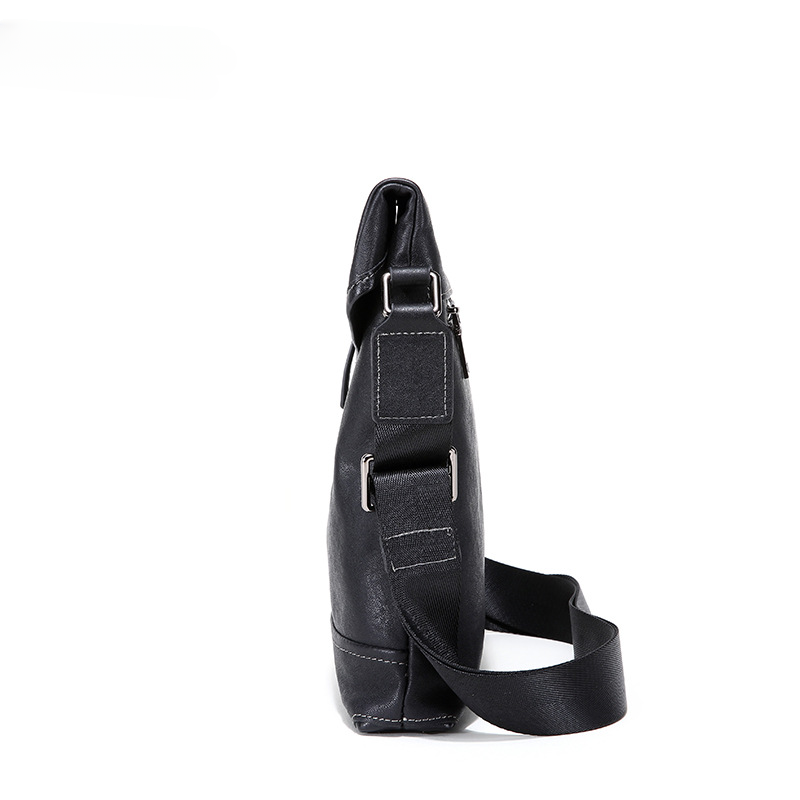 Men's shoulder bag, genuine cowhide leather, multi-functional, casual, large capacity, fashion, crossbody bag